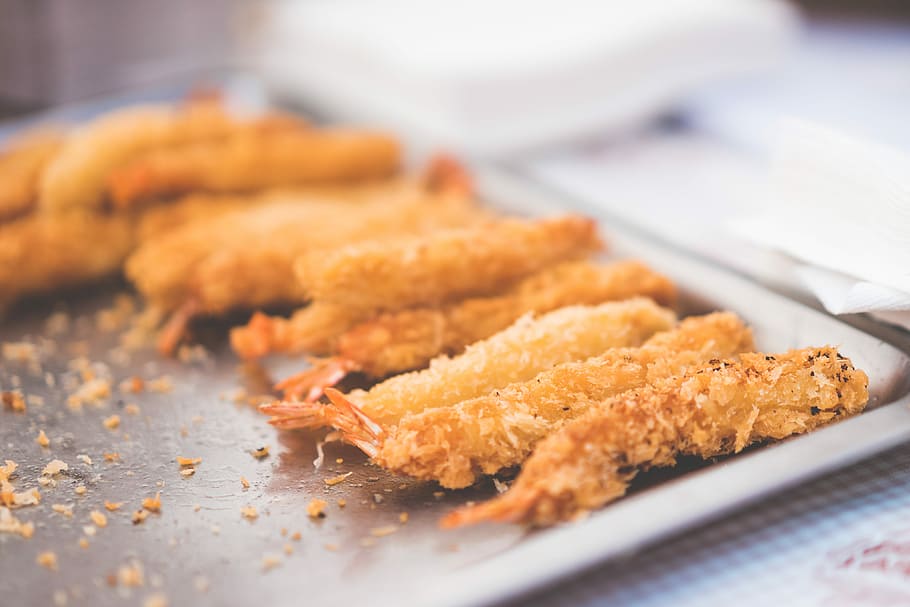 fried prawns seafood, Fried, Prawns, Seafood, breakfast, cooker, cooking, dinner, eating, food