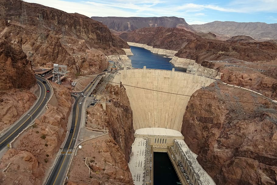 Barragem Hoover, Barragem, Colorado, rio, Nevada, poder, hidrelétrica, estados unidos da américa, engenharia, turismo