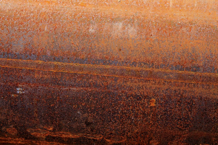 stainless, oxidation, rusted, metal, rusty red, corrosion, decay, surface, iron construction, rust