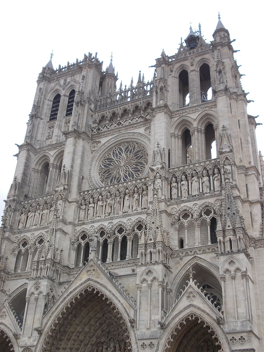 cathedral of notre-dame of amiens, cathedral, amiens, france, architecture, sum, picardie, city, history, culture