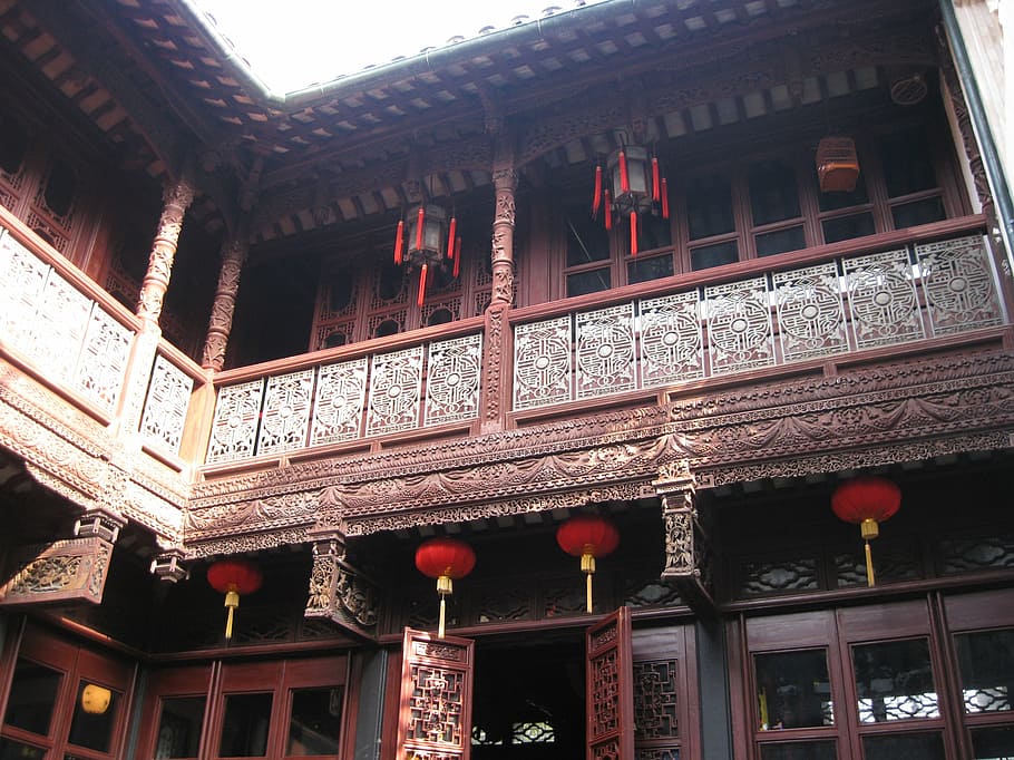 china wind, gu lou, lantern, architecture, asia, cultures, history, east Asian Culture, famous Place, built structure