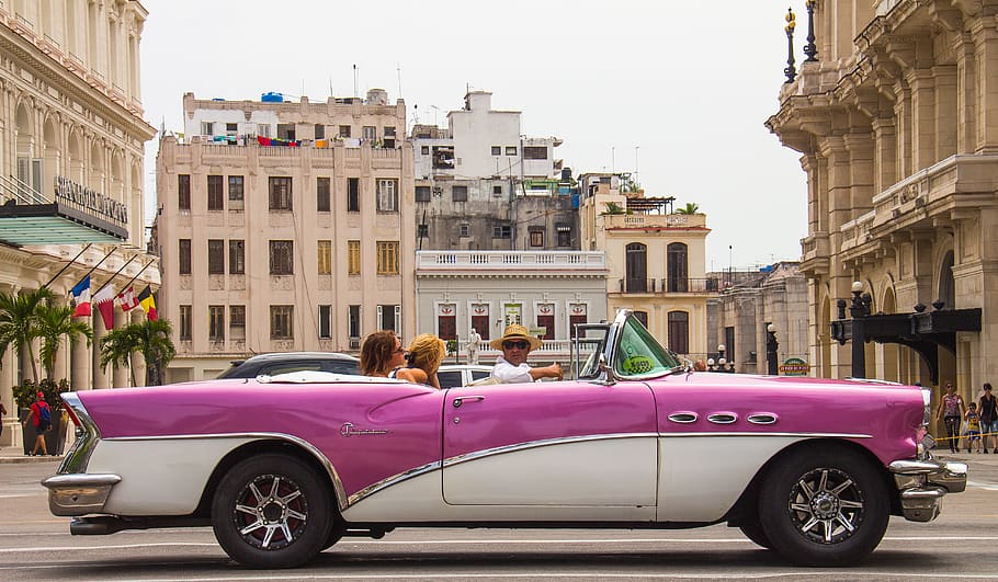 oldtimer, Kuba, Havana, otomotif, klasik, kendaraan, 50, Retro, Vintage, Amerika