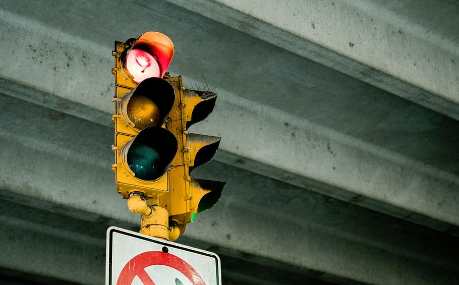 traffic light, stop, sign, stoplight, green, yellow, city, traffic, road Sign, street
