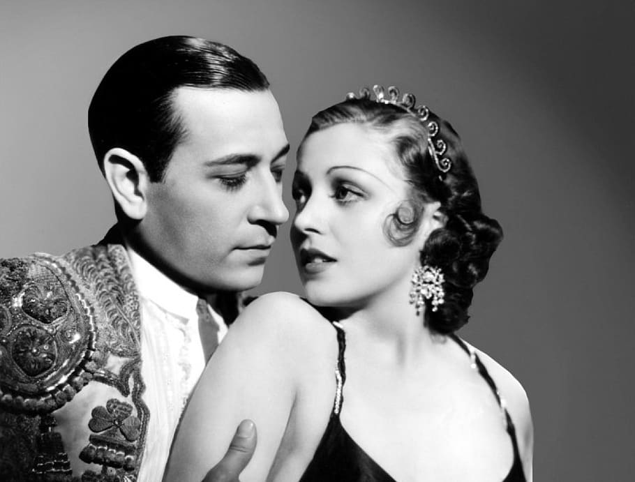 george raft, frances drake, actor, dancer, actress, melodrama, gangsters, movies, motion pictures, cinema