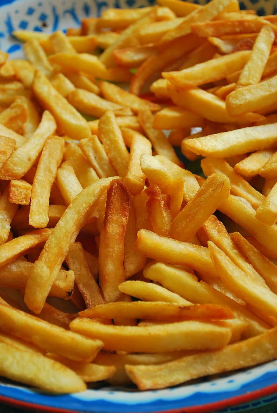french fries lot, fried, food, fry, foodstuff, delicious, deep fried foods, junk food, fast food, bread