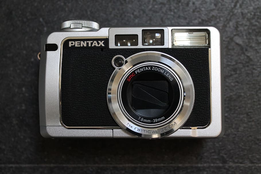 camera, pentax, lens, digital, photography, retro, old, technology, camera - photographic equipment, photography themes