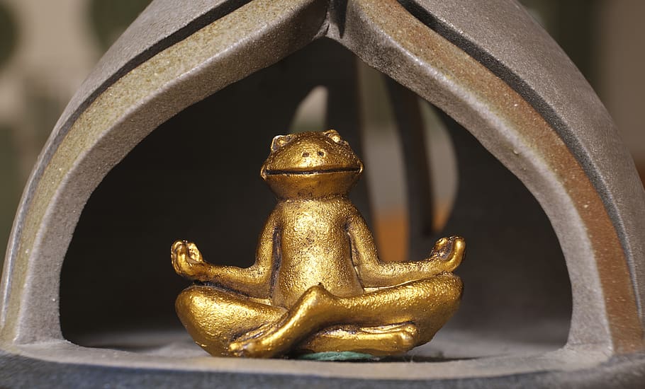 meditation, legged, frog, yoga, spiritual, silent, harmony, rest, enlightenment, awareness