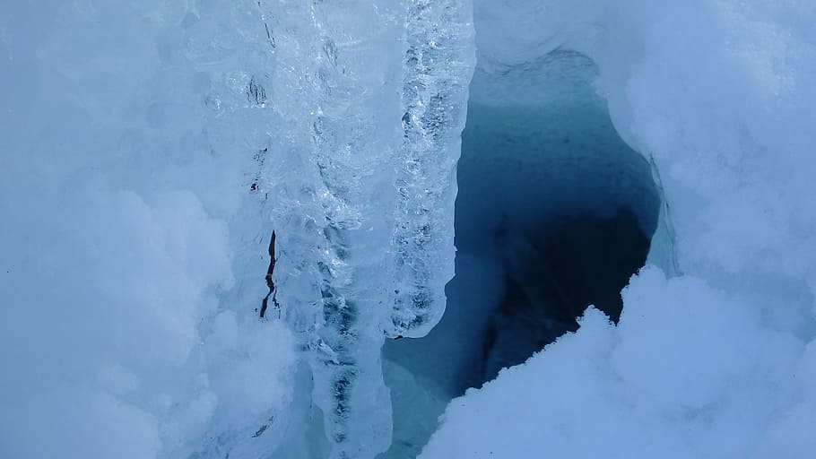 ice cubes, winter, cold, frozen, ice, triangle live, cold temperature ...