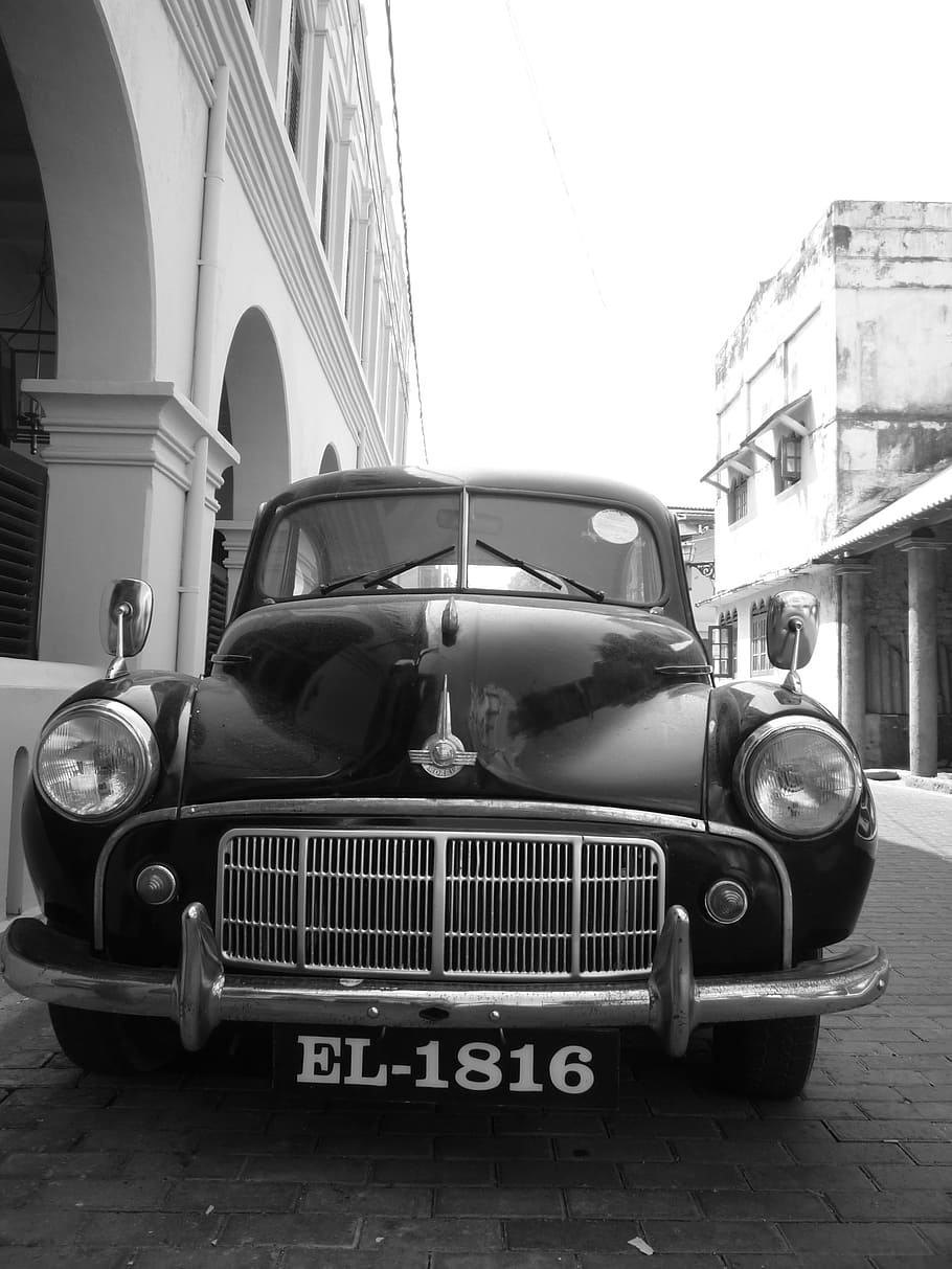Galle, Vintage, Sri Lanka, Tourism, sri lanka, tourism, automobile, black white, ceylon, historical, culture