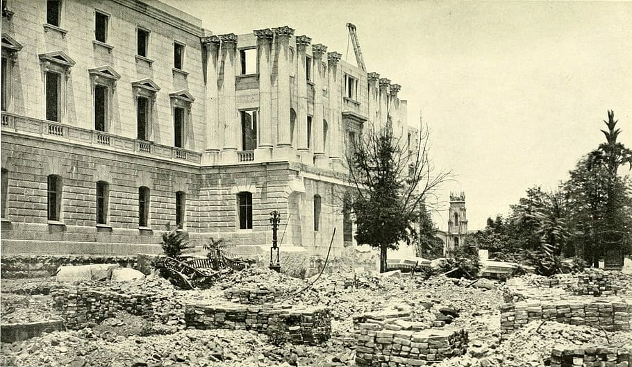 columbia courthouse, 1864, south, carolina, Columbia, Courthouse, South Carolina, building, civil war, destruction