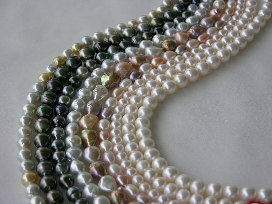 Freshwater Pearls, Bead, Strands, beads, bead strands, jewellery, wealth, luxury, jewelry, elegance