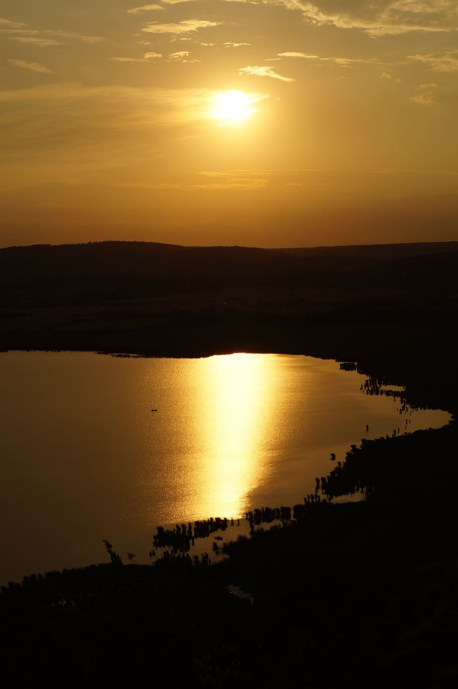 Sunset, Lake, Lake Balaton, Balaton, Lake, Colors, sunset, lake, water, aranyhíd, nightfall, summer