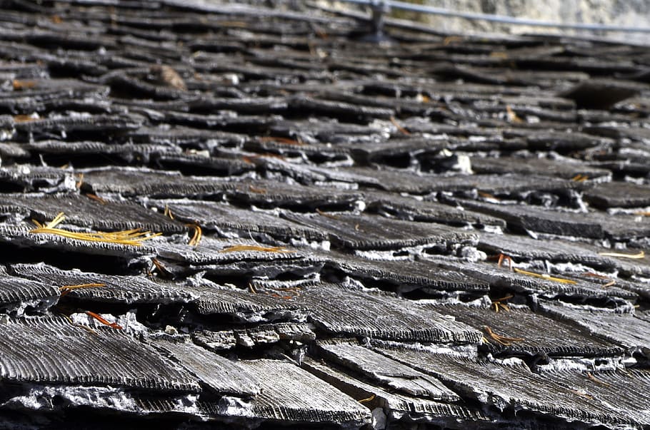 roof, shingle, wood shingle, wooden roof, shingle roof, architecture, alpine, building, traditionally, old