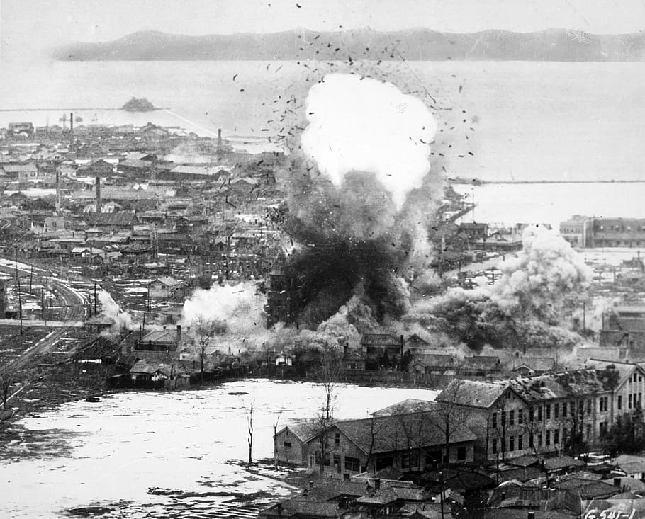 b-26, invaders, bomb, logistics, depots, wonsan, north, korea, 1951, korean