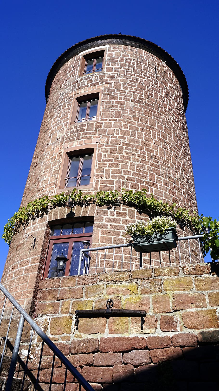 torre, idade média, arquitetura, construção, fortaleza, pedra, historicamente, torre de água, dilsberg, odenwald