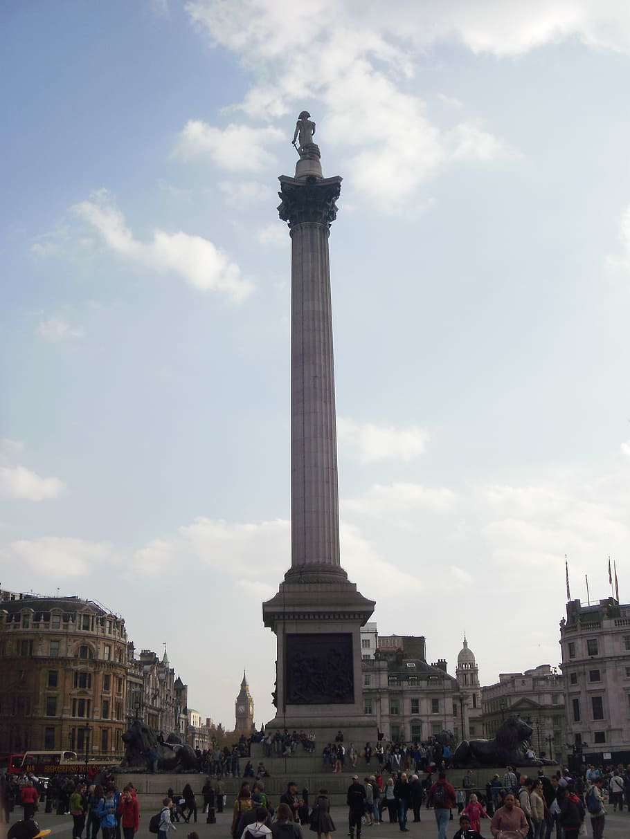 london, space, stature, united kingdom, statue of liberty, sky, british, national, bridge, river