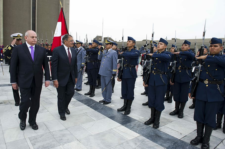 us, peruvian officials, lima, peru, Officials, Ceremony, Lima, Peru, army, photos, Peruvian military