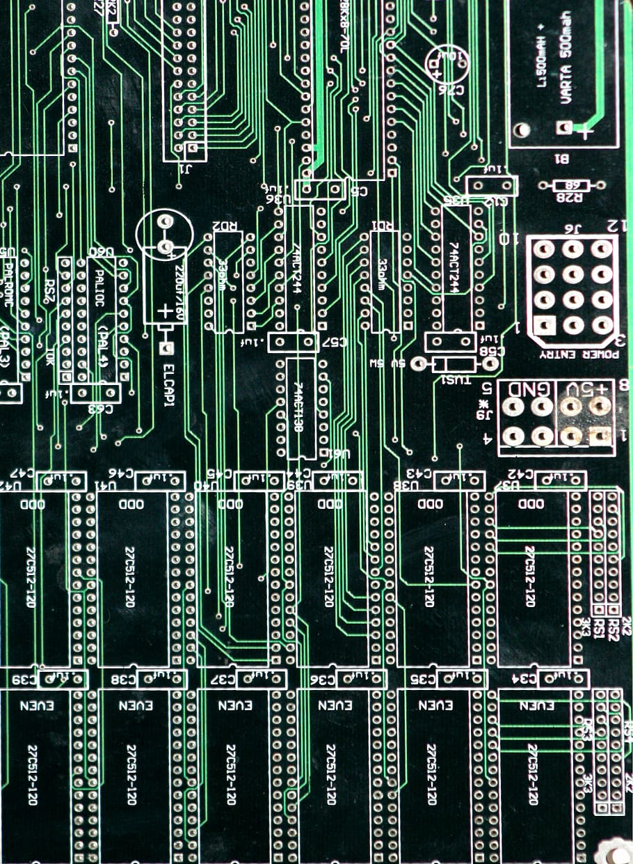 green ]circuit board, printed circuit board, circuits, future, technology, computer, circuit Board, electronics Industry, backgrounds, connection