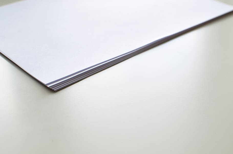 bond, paper, office, supply, copy space, indoors, publication, blank, close-up, white color