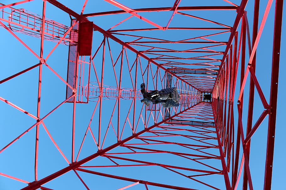 redwater, oil derrick, tallest, north america, sky, architecture, built structure, day, nature, cable