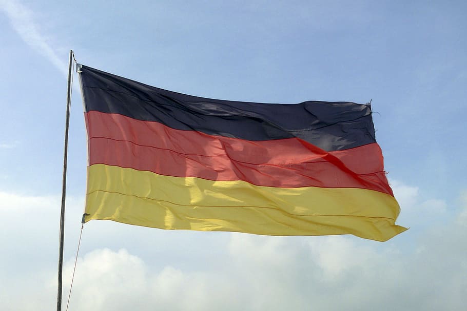 ドイツ, 旗, ブラックレッドゴールド, ドイツの旗, 国家の誇り, 金, 国, 赤, 家, 土地