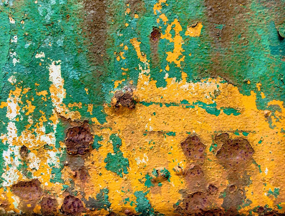 metal, rusty, old texture, green, asset, textured, weathered, old, backgrounds, full frame
