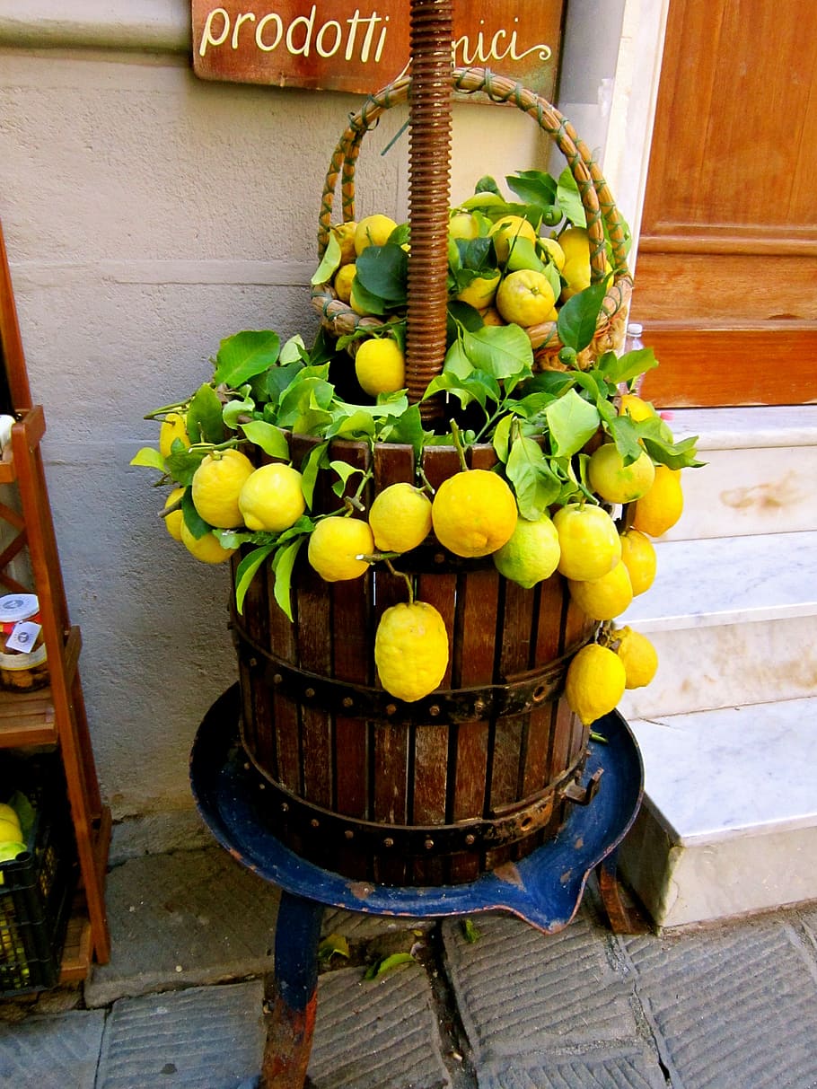 italy, lemons, fruit, food, yellow, citrus, italian, mediterranean, limone, traditional