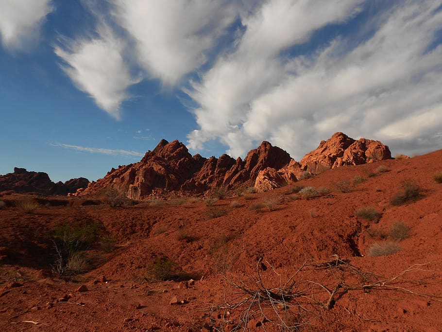 Valley Of Fire, Fire, Red, Red Rocks, Las Vegas, usa, mountains, nature, desert, landscape, scenics