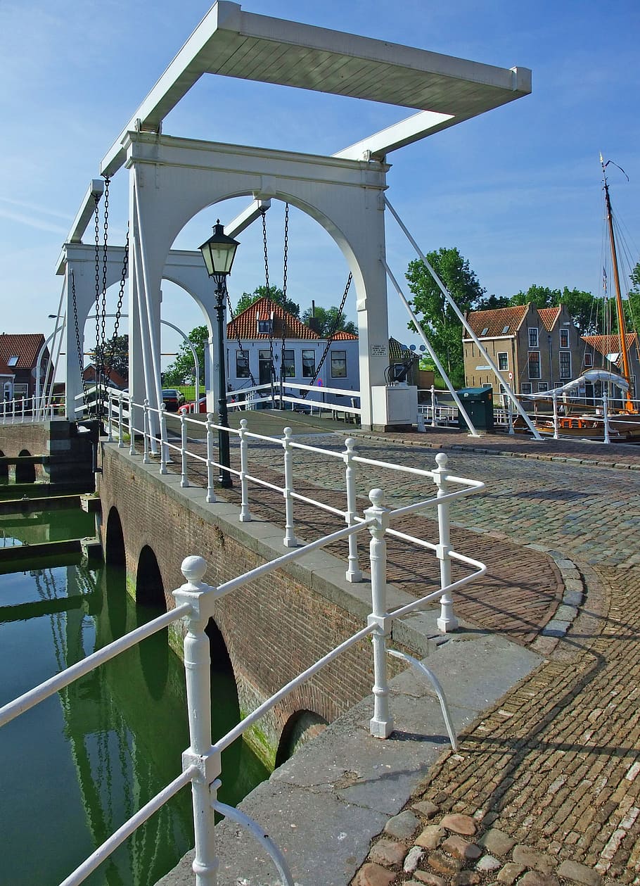Zierikzee, Netherlands, Bridge, Zeeland, water, industry, built structure, building exterior, outdoors, architecture
