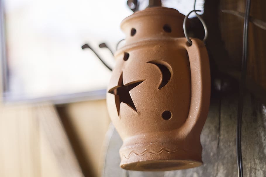 Ceramic, Pot, Clay, Terracotta, Lantern, ceramic, pot, lamp shade, shade, traditional, wood - material