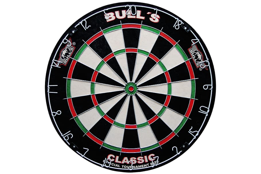 black, white, green, red, bull, Dart Board, Darts, Cheating, dart, skill game
