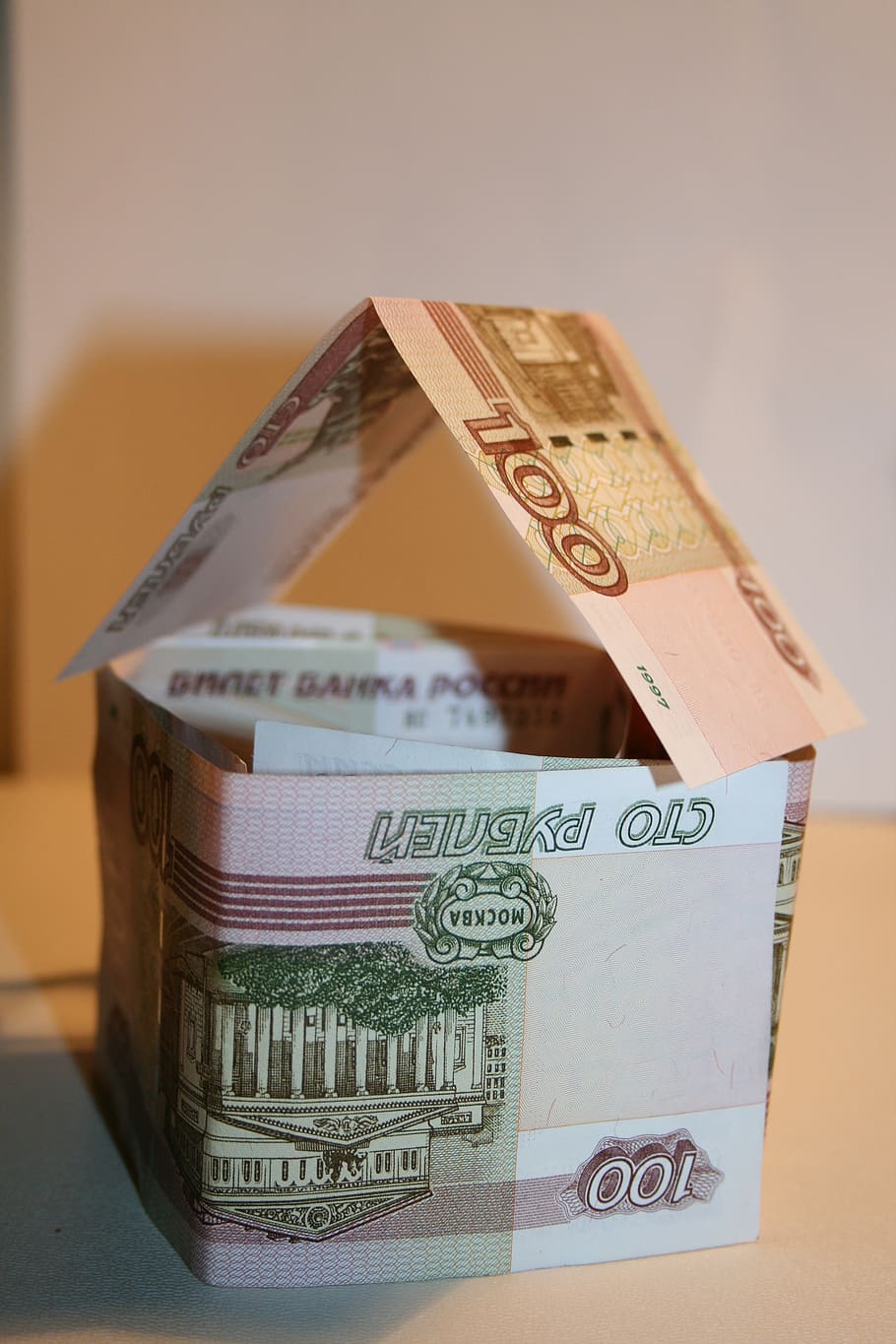 uang, rubel, uang kertas, 100 rubel, keuangan, mata uang, mata uang kertas, kekayaan, bisnis, tabungan