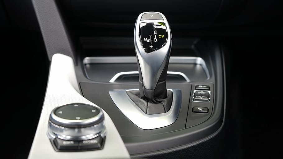 vehicle, gearshift, lever, greyscale, car interior, gear selector, gear shift, car, close-up, day