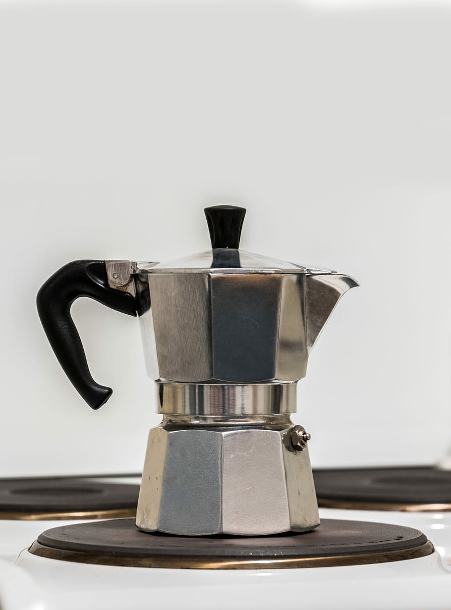 moca pot, Moca, pot, coffee, coffee brewer, equipment, italian, kitchen, kitchenware, espresso
