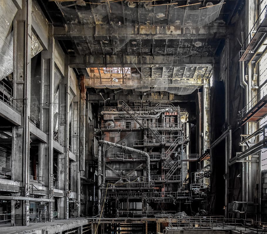 urbex, urban uxploration, industrial, factory, industry, power station, boiler, boiler room, abandoned, architecture