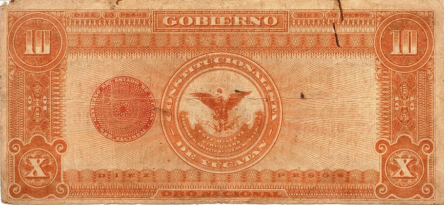 pesos, banknote, mexico, money, currency, note, finance, exchange, cash, pattern