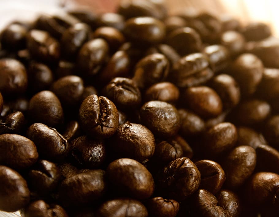black coffee bean, coffee, coffee beans, roasted, aroma, brown, caffeine, espresso, beans, cafe