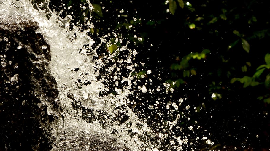 splash of water, water, water splash, splash, river, sprinkler, waterfall, refreshing, the rainy season, splatter