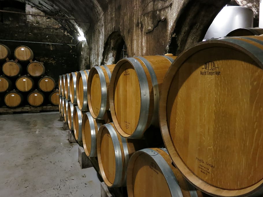 Wine, Barrels, Winery, Wine Barrel, wine, barrels, vineyard, cask, cellar, barrel, alcohol