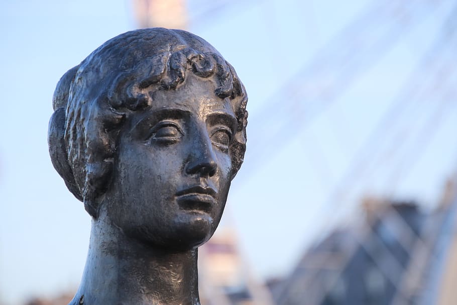 patung, perunggu, aristide maillol, jardin des tuileries, Paris, Perancis, seni, pengukir, terkenal, wanita muda