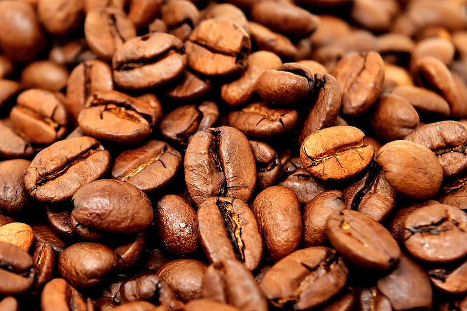bunch coffee beans, coffee beans, coffee, benefit from, drink, caffeine, cafe, roasted, aroma, coffee roasting