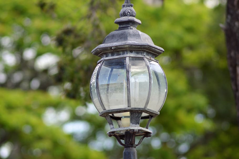 outdoors, incandescent lamp, nature, public lighting, electricity, old, architecture, travel, park, lighting equipment