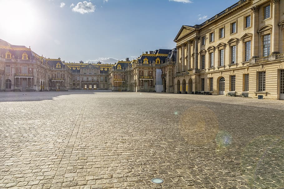 versailles, paris, france, castle, garden, architecture, historical, palace, europe, park