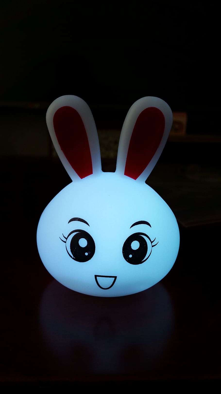 rabbit, lighting, toy, ornament, bedtime etc, representation, indoors, art and craft, close-up, creativity