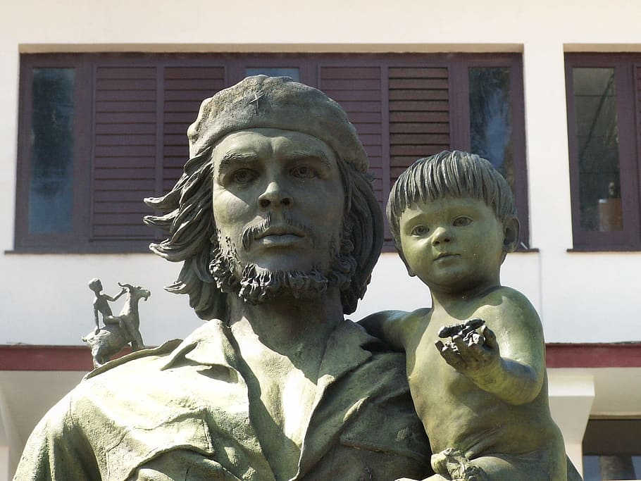 Che, estatua, mausoleo, che guavarra, al comandante, cuba, héroe, revolucionario, patriota, revolución cubana
