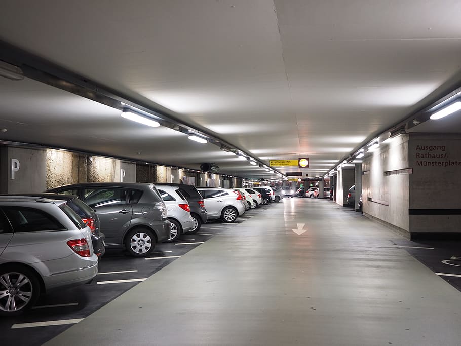 cars, parked, parking lot, multi storey car park, parking, park level, park, alternate space, parking level, full