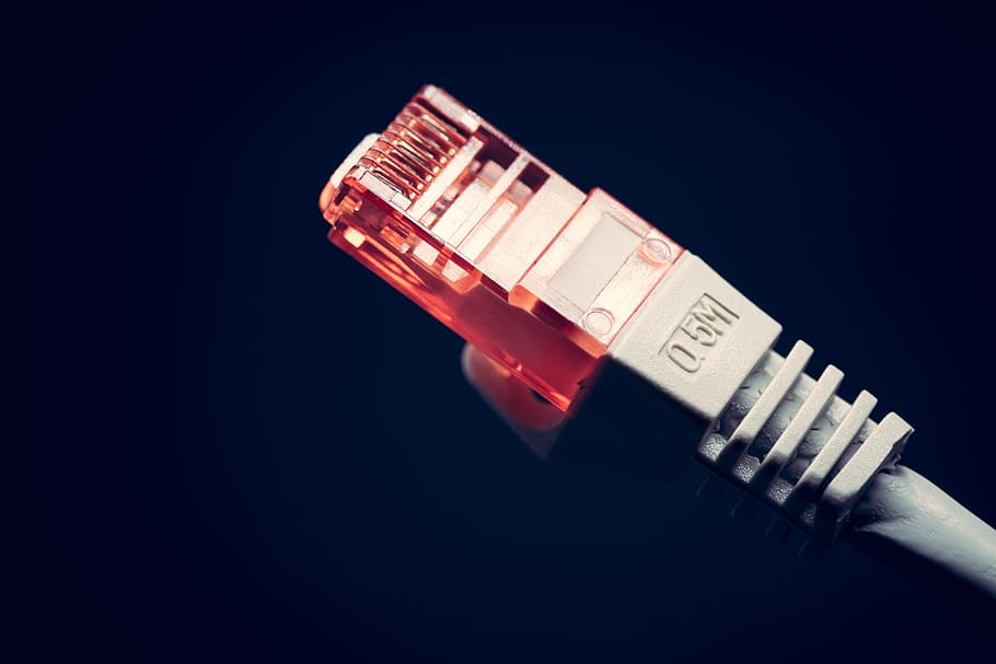 blanco, 0.5m, cable de ethernet de 0.5 m, cat, comunicación, computadora, 5, ethernet, red, redes