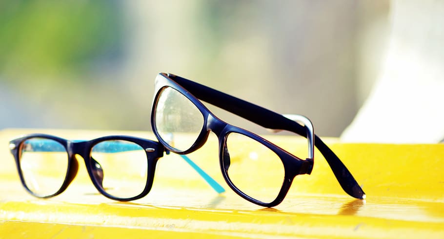 glasses, goggles, vintage glasses, life style, two glasses, eyeglasses, transparent, eyesight, close-up, indoors