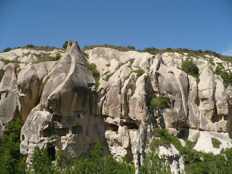 Turkey Cappadocia Landscape Fairy Chimneys Rocks East
