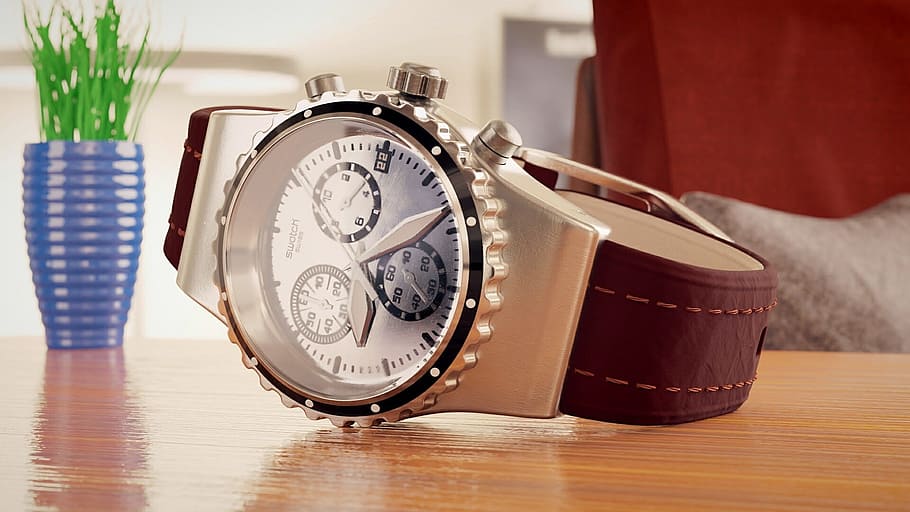 swatch, wrist, watch, luxurious, luxury, swiss, wristband, wristwatch, time, clock